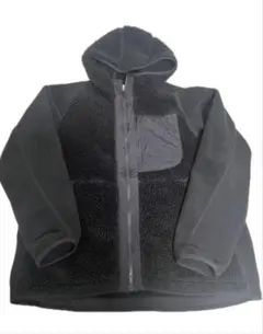 ユニクロ ホワイトマウンテニアリング フリースフルジップパーカー ブラック