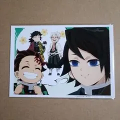 鬼滅の刃 場面写 ブロマイドくじ 7話 冨岡義勇 竈門炭治郎 不死川実弥