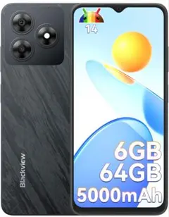 新品 Blackview WAVE8C 黒 SIMフリー スマホ本体のサムネイル