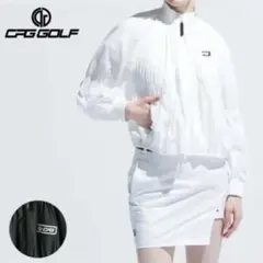 【未使用】CFG GOLF レディースジャケット ホワイトのサムネイル