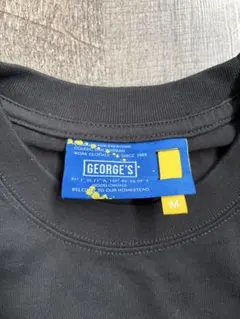GEORGE'S THANK YOU NO Tシャツ ブラック Mサイズ