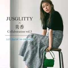 2026年最新】JUSGLITTY 《美香さんコラボ》バイカラーワンピースの人気