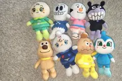 アンパンマン ぬいぐるみ 8体セット　人形