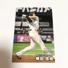 2025 プロ野球チップス 第1弾　福岡ソフトバンクホークス　9 柳田悠岐