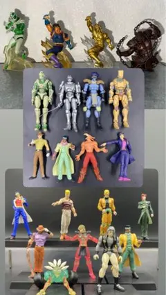 ジョジョの奇妙な冒険 レアフィギュアセット 超像革命 フリーモーション HG