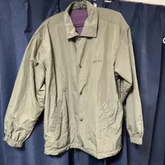 ナイロンジャケット オリーブグリーン パープル