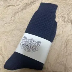 新品　FAIRFAX ネイビー ソックス