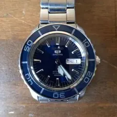 SEIKO 5 sports ネイビー