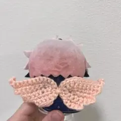 ぬい服　天使の羽　編み物