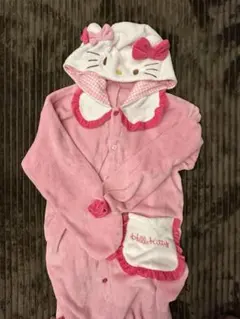 ハローキティ 着ぐるみパジャマ 100cm~ ピンク キティ 着ぐるみパジャマ