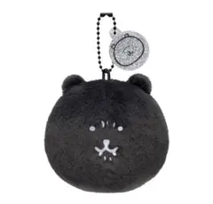 ナガノのくま　ふわもち　ブラックだらけ ぬいぐるみくじ　おかおマスコットバッジのサムネイル