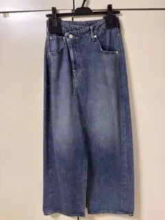 BELVET Slub Distressed Baggy Denim - メルカリ