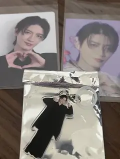 原因は自分にある。めじるしチャーム+トレカ2枚　杢代和人