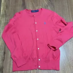 Polo Ralph Lauren ピンク カーディガン S
