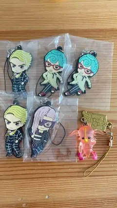 ジョジョ5部&7部 ストラップ