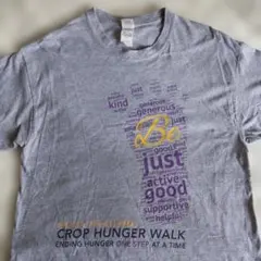 GILDAN製 アメリカ古着 CROP HUNGER WALK ◀Ｌ▶Tシャツ
