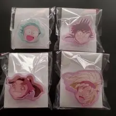 忍たま乱太郎　フェイスキャラクリップ　斉藤タカ丸　田村三木ヱ門　浜守一郎　４種