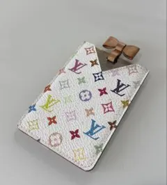 専用ページ　LOUIS VUITTON ミラーケース ホワイト・マルチカラー Louis Vuitton マルチカラー ミラーケース（カードケース） - メルカリ
