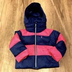 ポロ・ラルフ・ローレン 中綿コート ネイビー・ピンク