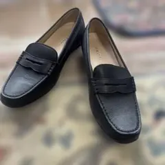 REGAL リーガル ローファーモカシンシューズ 23.5 F26J 黒