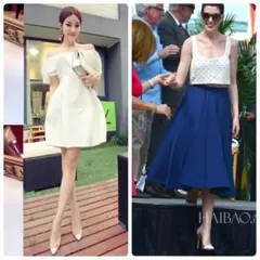 新品❤︎ 美脚 ホワイト クリア ヒール ハイヒール 海外セレブ