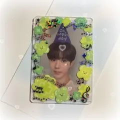 硬質ケースデコ シール 韓国 トレカケース デコ 横入れタイプ ‪ஐ‬⋆*