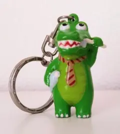 昭和レトロ 池田湖 イッシー 本皮キーホルダー 未確認生物（UMA） 恐竜