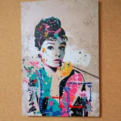 オードリー・ヘプバーン 点描画 アート オードリー・ヘプバーン 点描画 アート - メルカリ