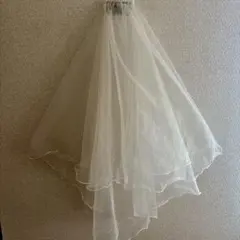 美品　ウェディングベール　結婚式　コーム付き