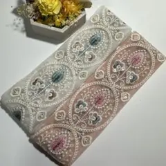 新入荷♡大人気柄インド刺繍リボン各1m合計2メートル