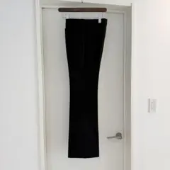 SAINT LAURENT サンローラン フレアスラックス ブラック 46のサムネイル