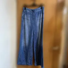 Theory ワイドレッグ デニムパンツ サイズ2のサムネイル