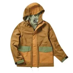 【未使用】ワークマン　レディース撥水マウンテンパーカー　ブラウンミックスM