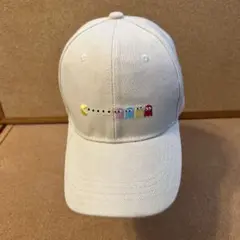 パックマン　帽子　ベージュ色