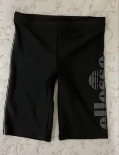 ellesse　メンズボックス　競泳用水着　4分丈 ブラック