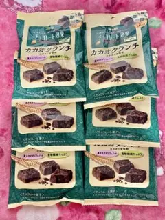 明治のチョコレート効果 カカオクランチ 6袋セット　高カカオポリフェノールのサムネイル