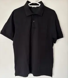 GU ドライポロシャツ　ブラック　Ｍ