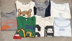 ベビー ロングTシャツ まとめ売り 80サイズ 7枚セット