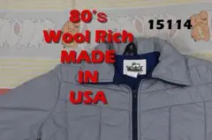 ウールリッチ キルティング ジャケット 15114 WOOL RICH