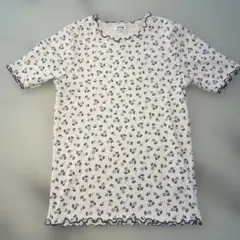 〈美品〉ビーイングバイビームス　花柄カットソー　160