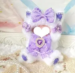 ぬい服 着ぐるみ にじぱぺっと 10cm 11cm おすわり 猫 紫 ぬい服 着ぐるみ にじぱぺっと 10cm 11cm おすわり 猫 紫 - メルカリ