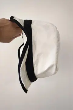 ORCIVAL オーシバル コットンハット ホワイト×ブラック 帽子のサムネイル