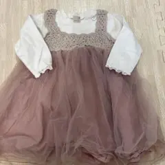 ピンク チュール ワンピース 100cm~