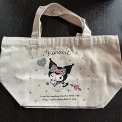 クロミ キャンバス ミニトート バッグ サンリオ ダイソー