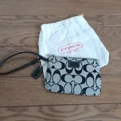 COACH 小物入れカードケース 保存袋付き◎383