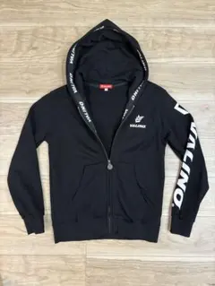 VALINOジップパーカー ブラック Sサイズ