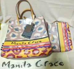 Y*4様 新品 Manila Grace マニラグレース トートバッグ　ハンドバ