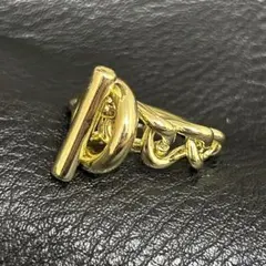 【15号】chain design vintage taste ring