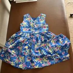【ラルフローレン】ベビー ワンピース 12M 花柄 ブルマ付き