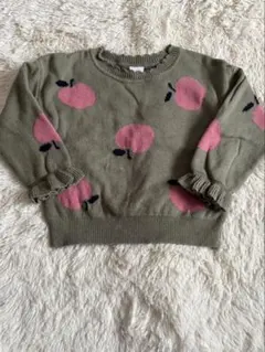 GAP りんご柄ニット 12-18ヶ月 女の子